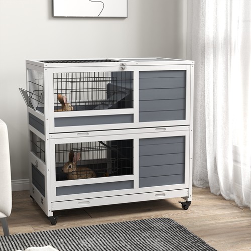 Pawhut hasenstall indoor - pawhut,